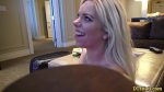 BLONDE TRISHA PARKS GETS HER SLUTTY PUSSY FILLED WITH HOT CUM