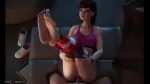 D.VA Pov Sex Show her Sexy Feet – Overwatch