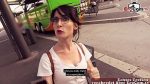 German student is towed to a real EroCom date sex meeting and bangs in public in front of the Venus fair