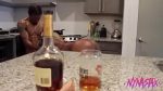 Kitchen Fun & Swallowing Cum