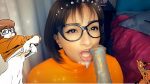 Velma & the Monster Creampie – Velma SUCKING Yummy Monster's Cock until it Fills the Little Milk Bottle – Scooby Doo