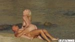 vixen kendra sunderland passionate sex on a beach